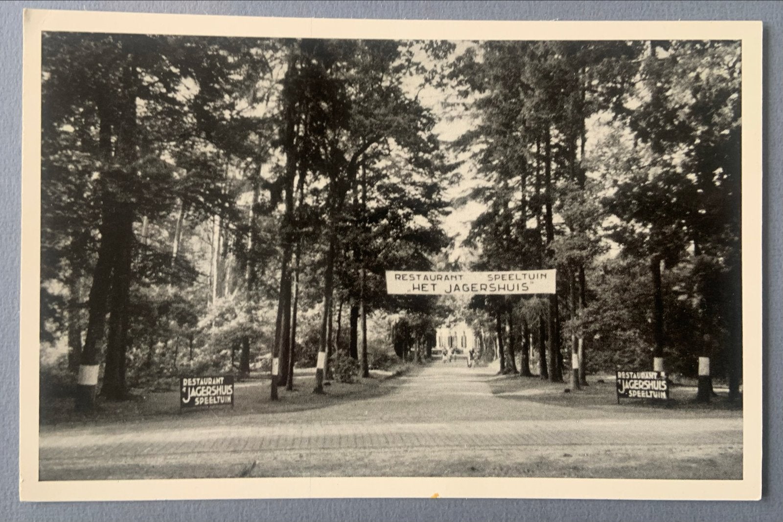 Restaurant Speeltuin Het Jagershuis Zeist, Verzenden, 1940 tot 1960, Gelopen, Utrecht