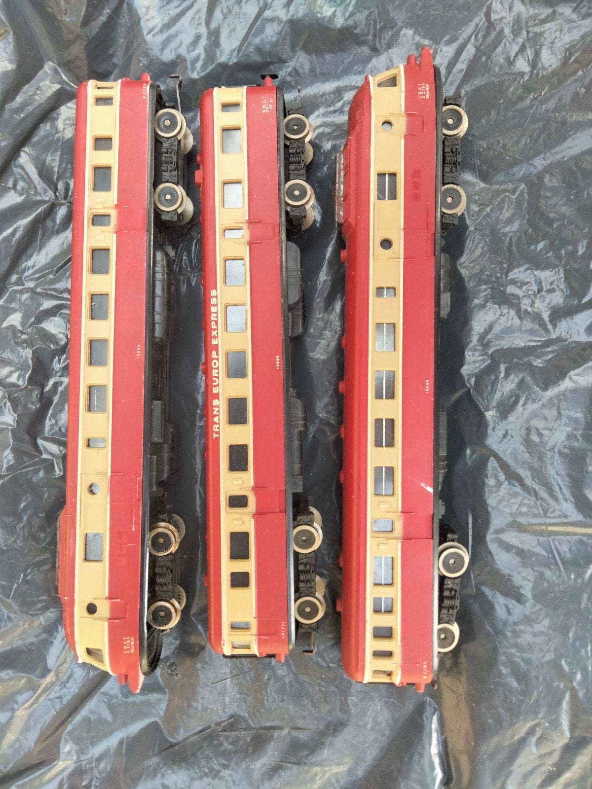 Fleishmann treinen en rails+trafo, Gelijkstroom, Fleischmann, Ophalen of Verzenden, Analoog