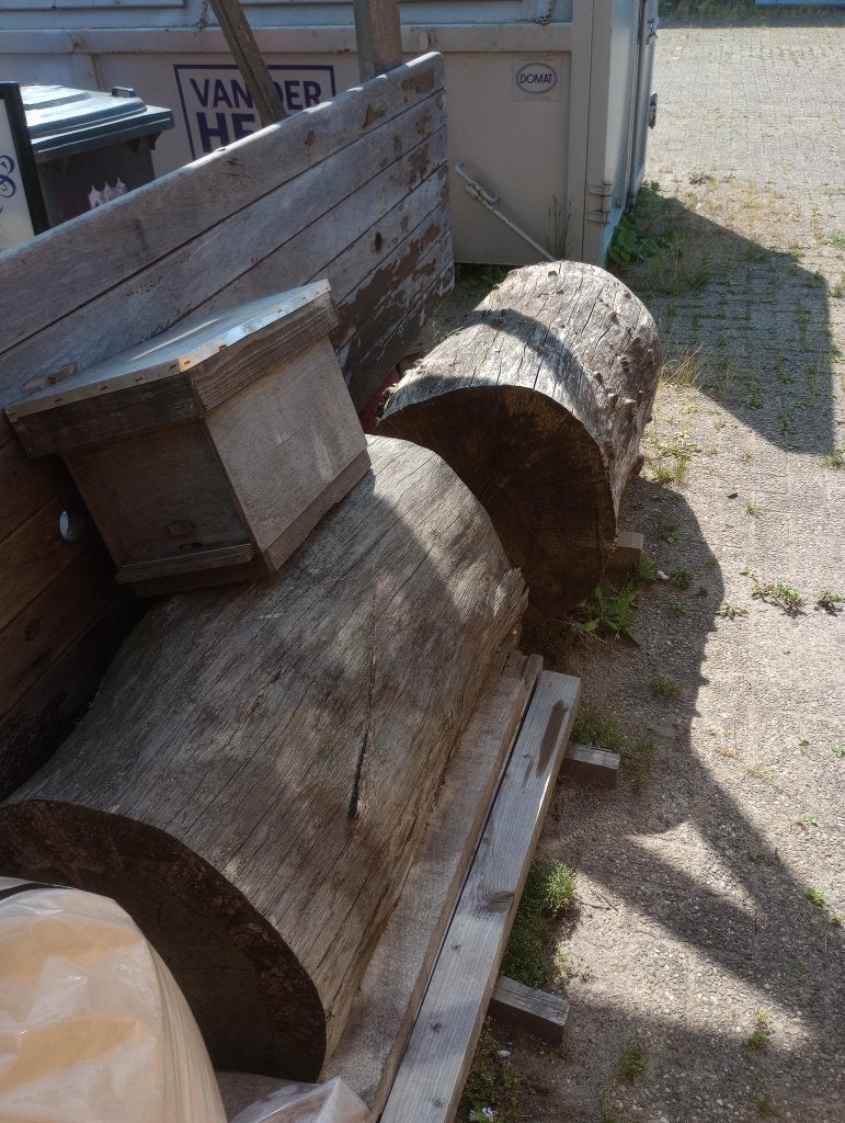 stukken stam, houtblokken, Tuin en Terras, Haardhout, Minder dan 3 m³, Ophalen, Overige houtsoorten, Stammen