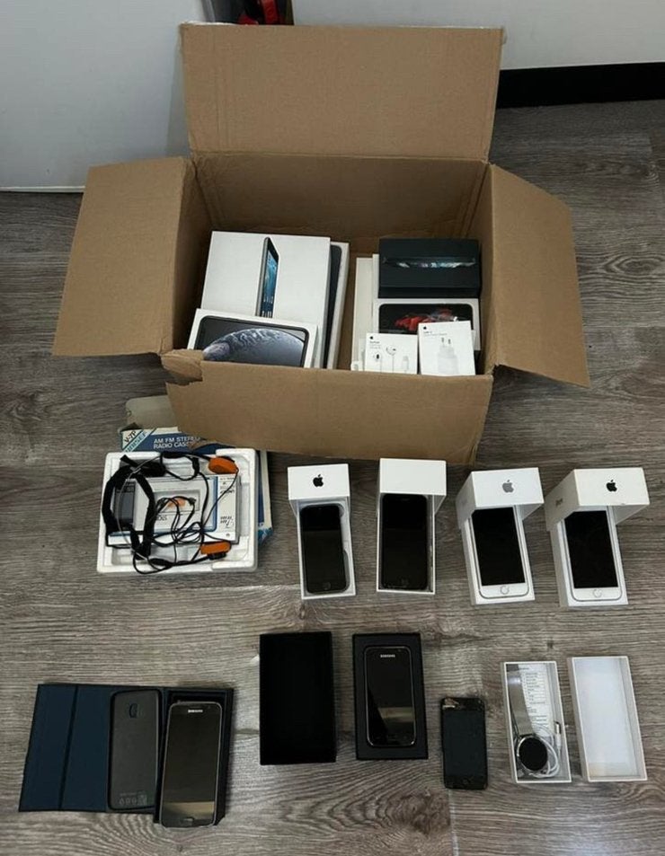 Iphones + meer, Ophalen, Niet werkend