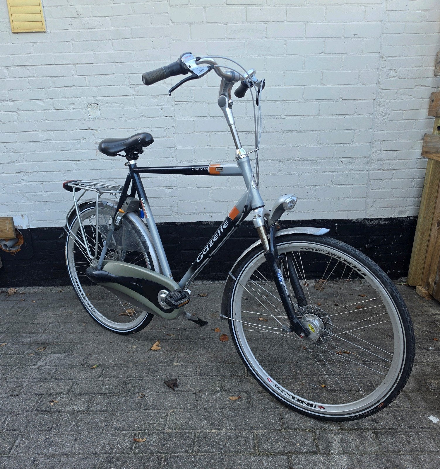 Nette Gazelle chamonix herenfiets., Fietsen en Brommers, 61 tot 65 cm, Ophalen, Gebruikt, Gazelle
