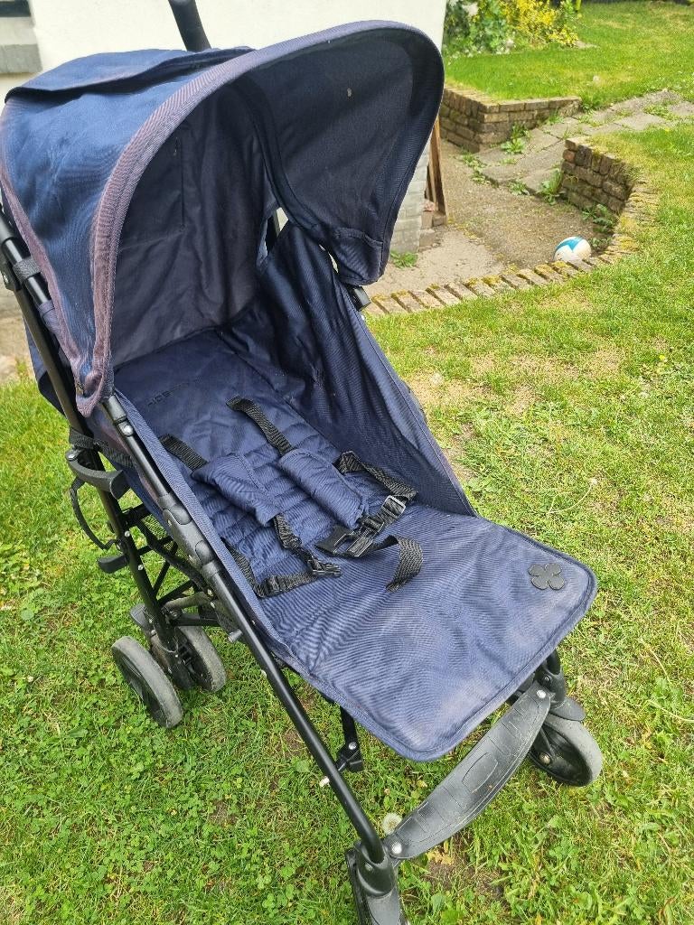 Buggy + fietshaak, Kinderen en Baby's, Buggy's, Ophalen, Gebruikt, Overige merken, Verstelbare rugleuning