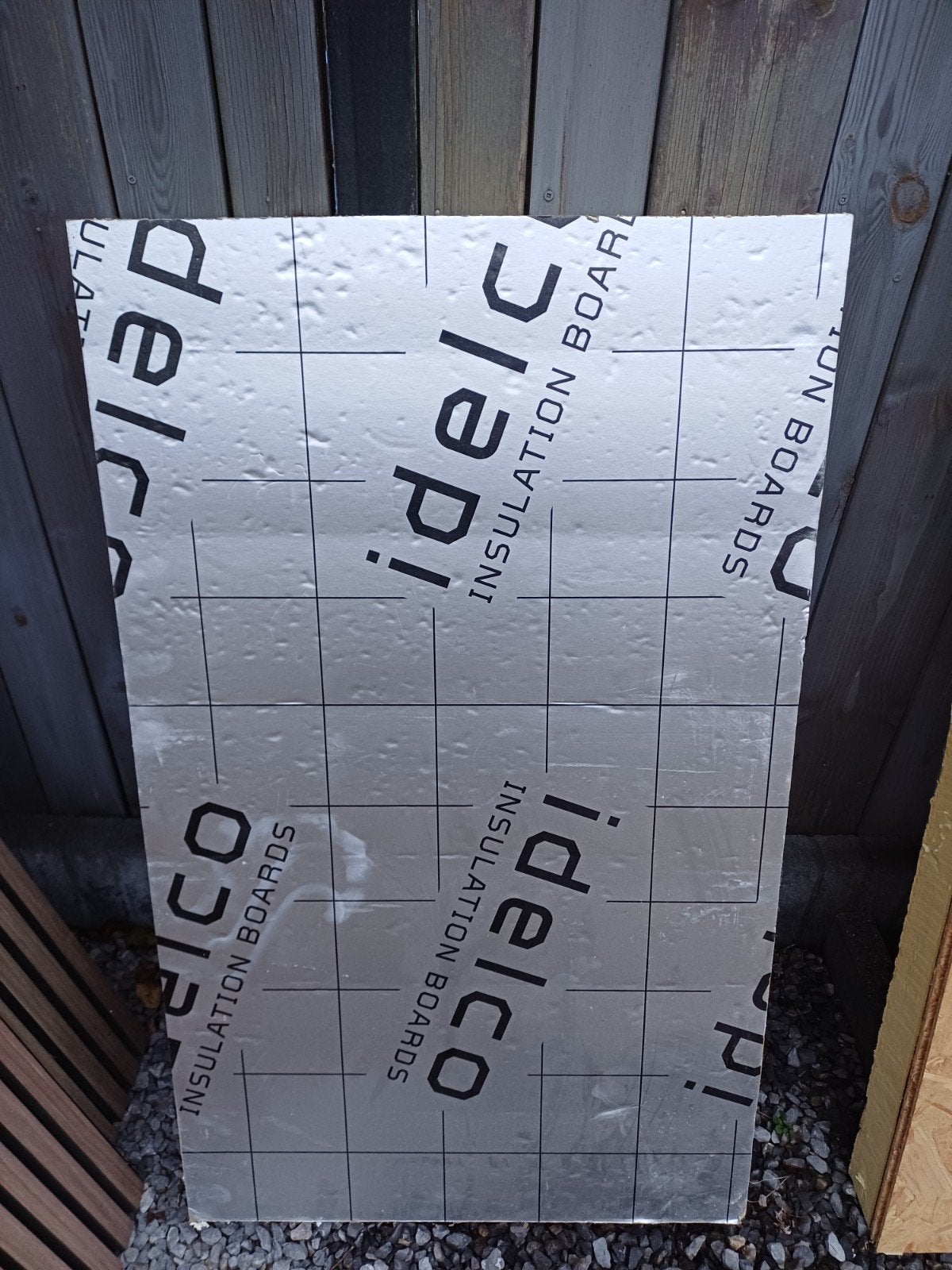 Idelco isolatieplaten - Hardschuim (PIR), Ophalen, 4 tot 8 cm, Vloerisolatie, Zo goed als nieuw