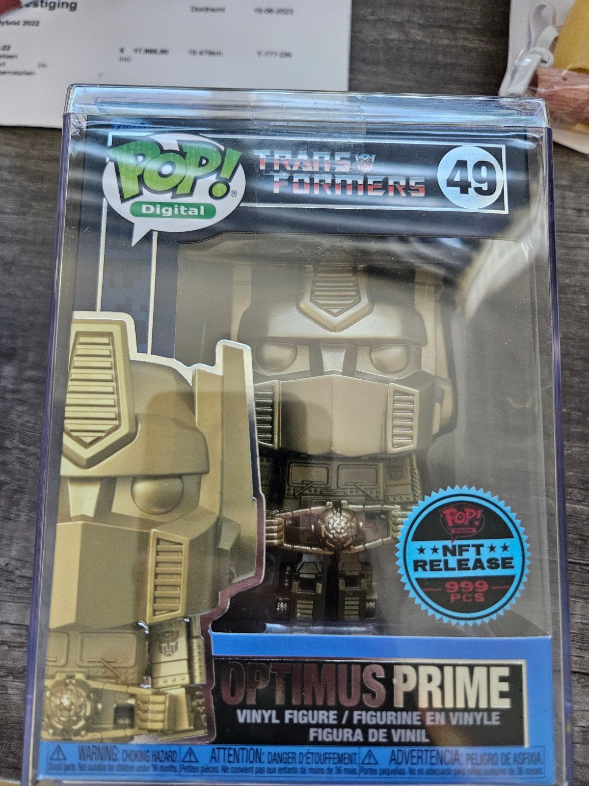 funko optimus prime digital, Ophalen of Verzenden, Zo goed als nieuw