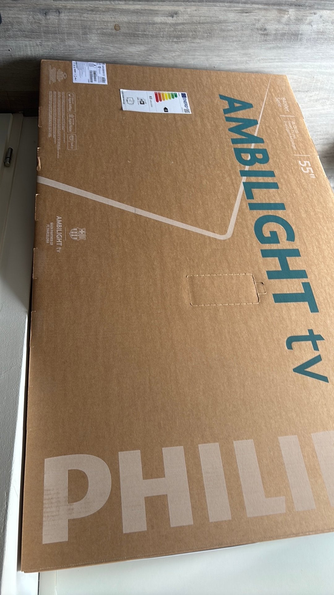 Philips Ambilight TV, Ophalen, Philips, QLED, 50 Hz