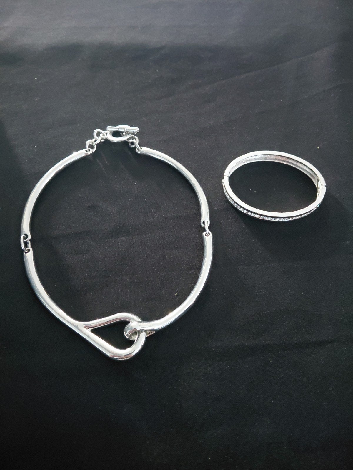 armbandenset zilverkleurig  - Nieuw, Sieraden, Tassen en Uiterlijk, Ophalen, Overige materialen, Nieuw, Zilver