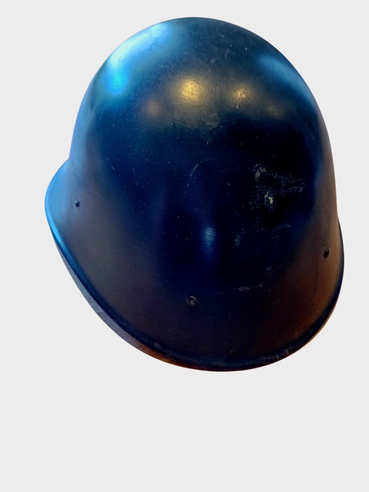 ​WO2 Nederlandse M34 Helm Vermoedelijk NSB / WA Doorgebruikt, Ophalen of Verzenden, Landmacht, Nederland, Helm of Baret
