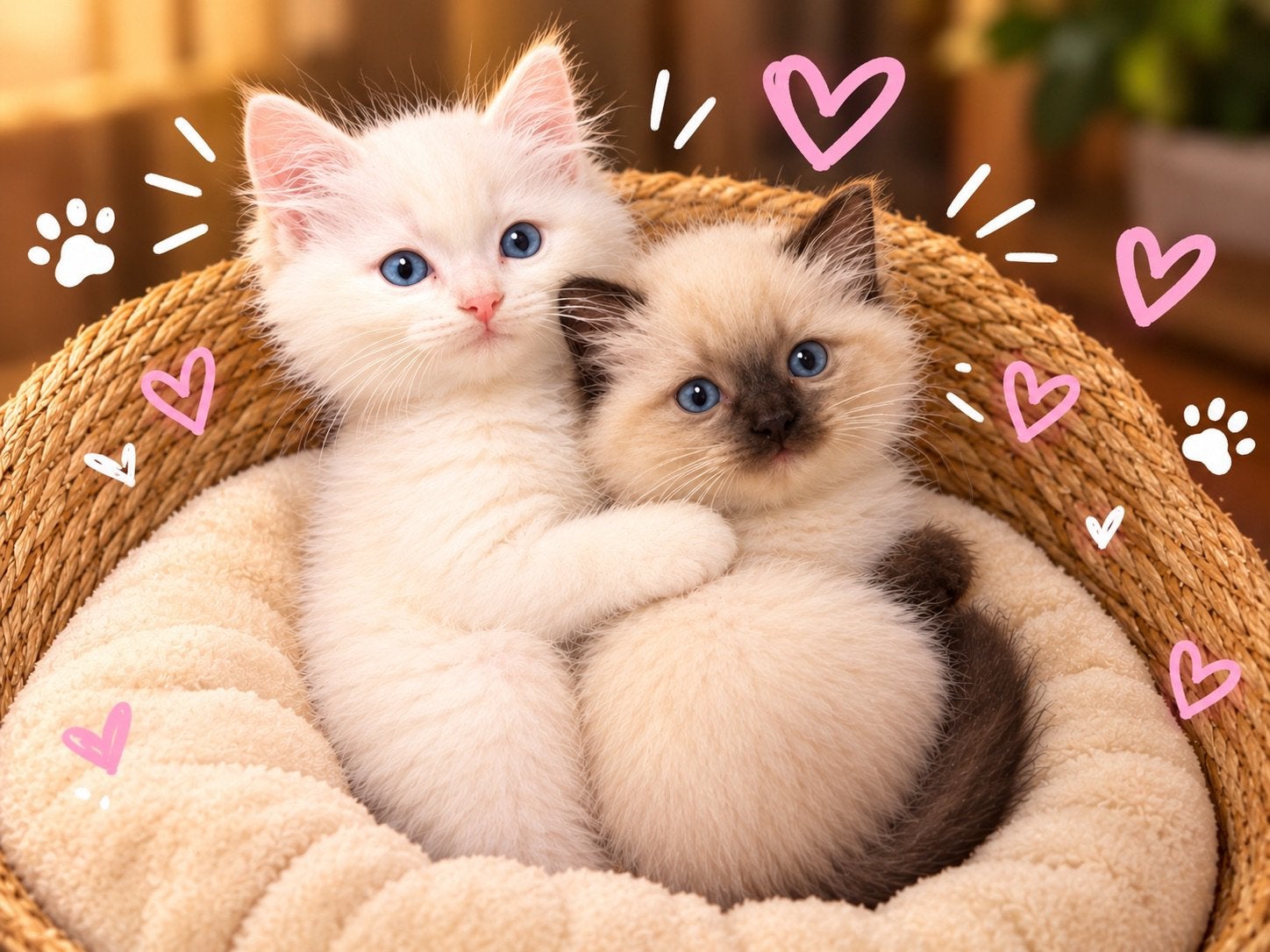 Ragdoll kittens, Kater, Ontwormd, 0 tot 2 jaar