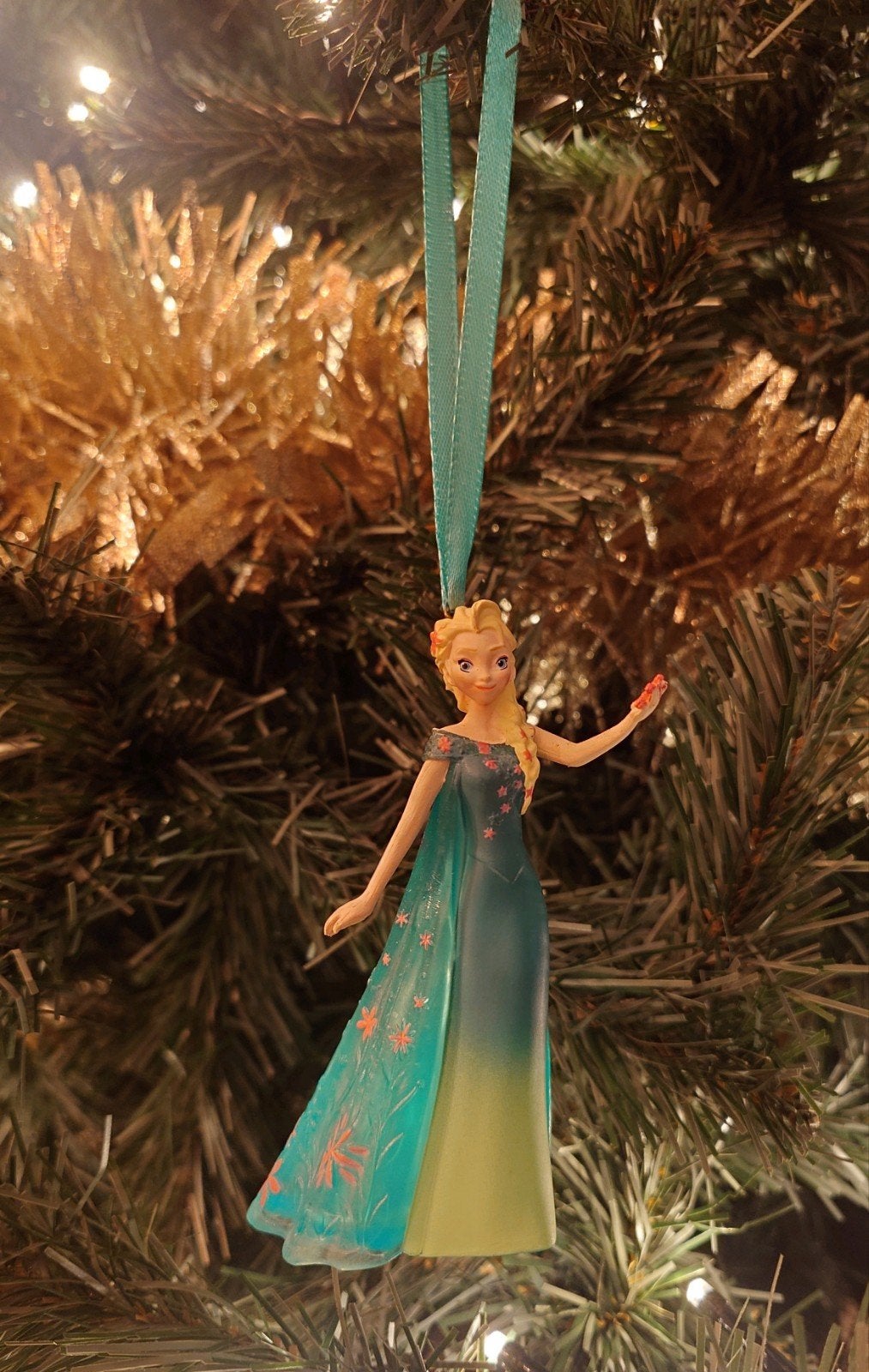 Disney Frozen Elsa Elza kerst ornament hanger kerstbal, Ophalen of Verzenden, Nieuw