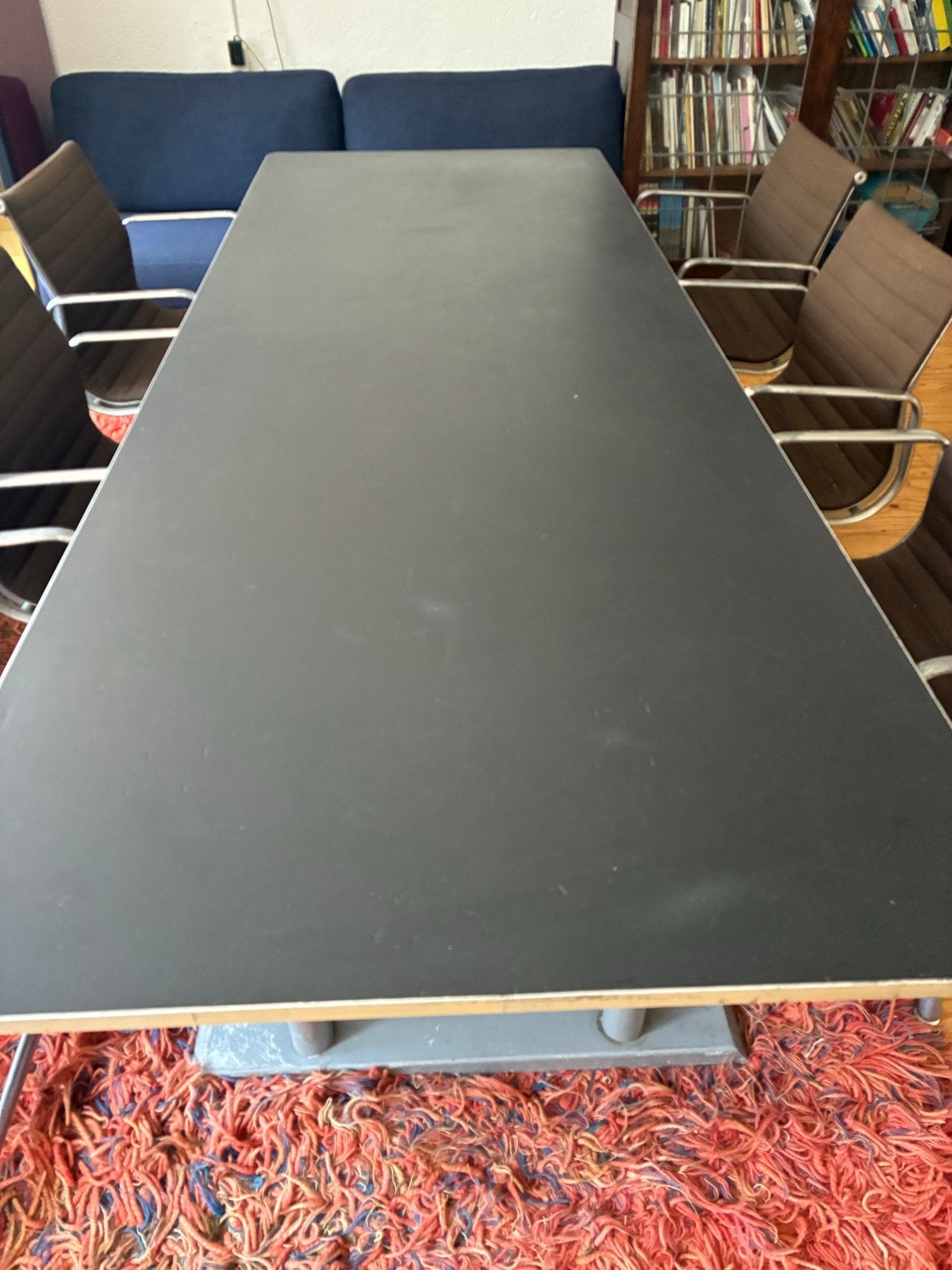Gispen vergadertafel, vroeg jaren '70, 270 x 90 cm, Ophalen