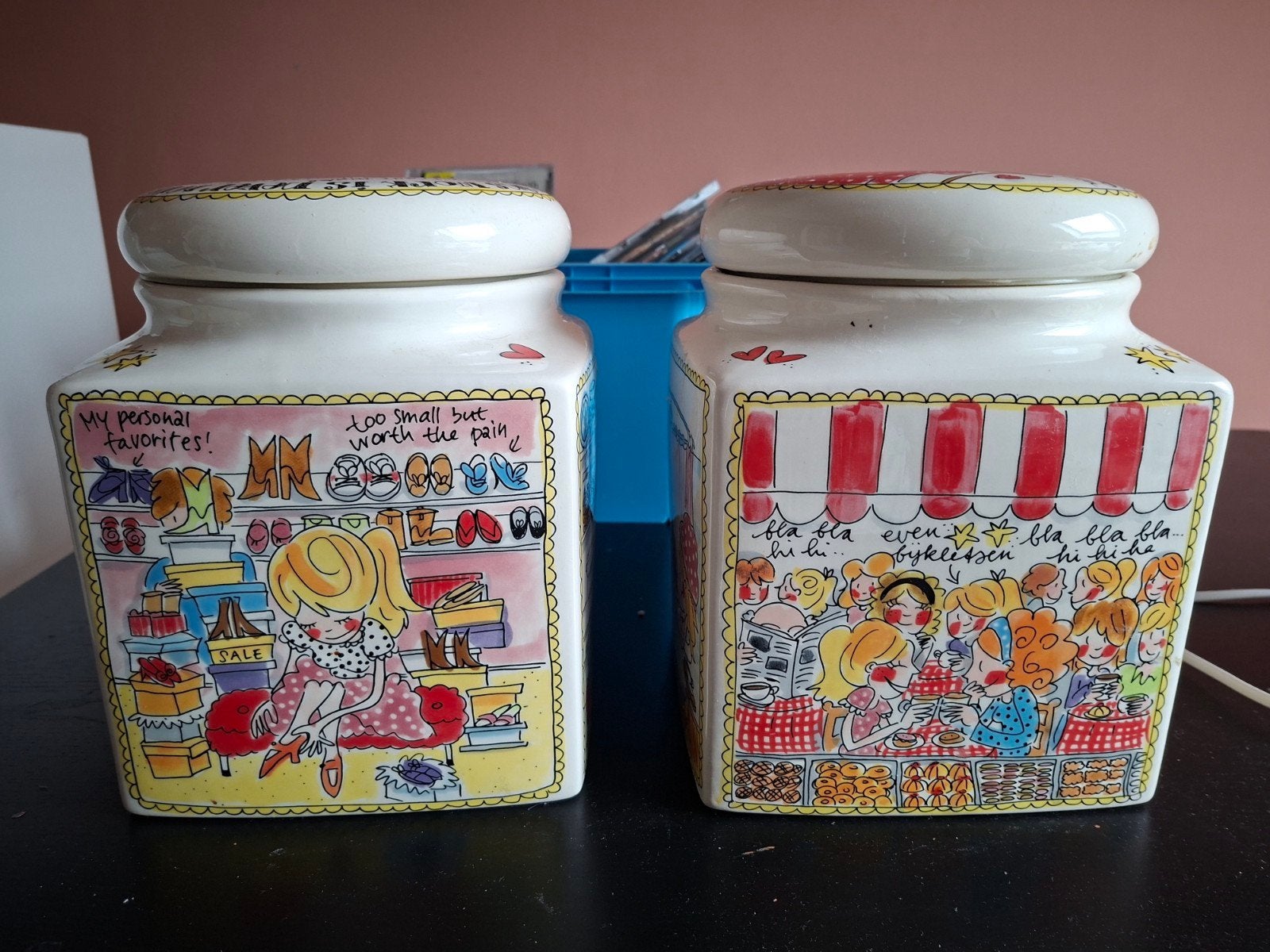 te koop: Blond Amsterdam voorraadpotten, Huis en Inrichting, Keuken | Servies, Ophalen, Overige typen, Zo goed als nieuw, Overige stijlen