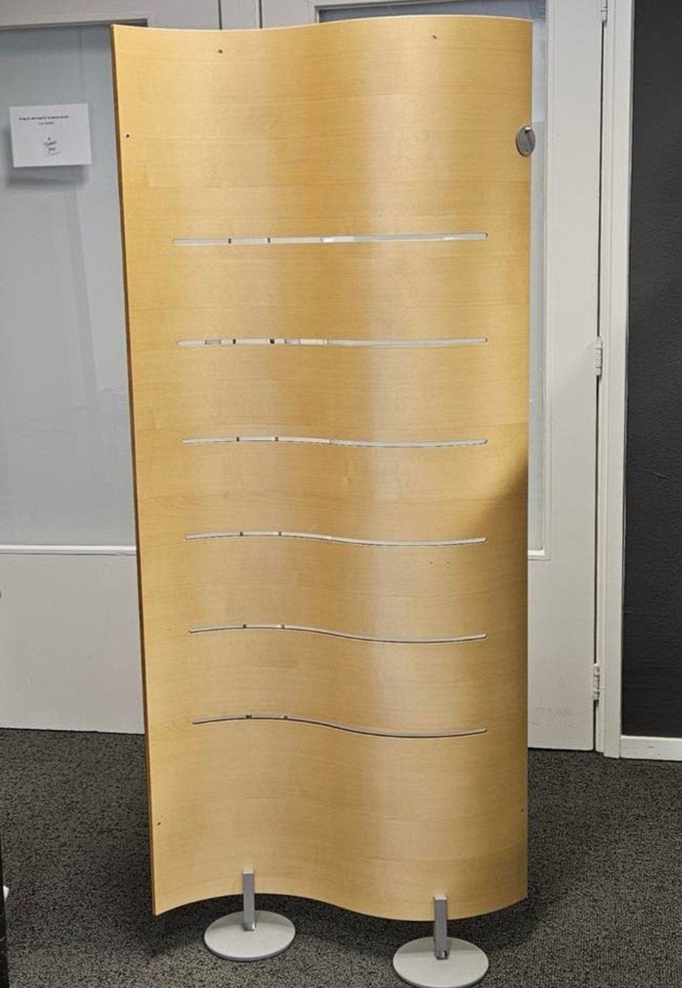 Roomdivider / scheidingswand licht hout 6 stuks, Ophalen, Gebruikt
