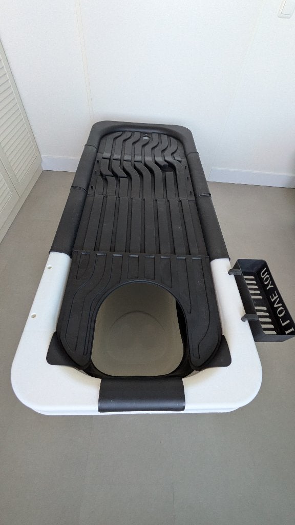 Uitvouwbaar bad van LifeBath (150cm lang), Ophalen, Gebruikt, Bad