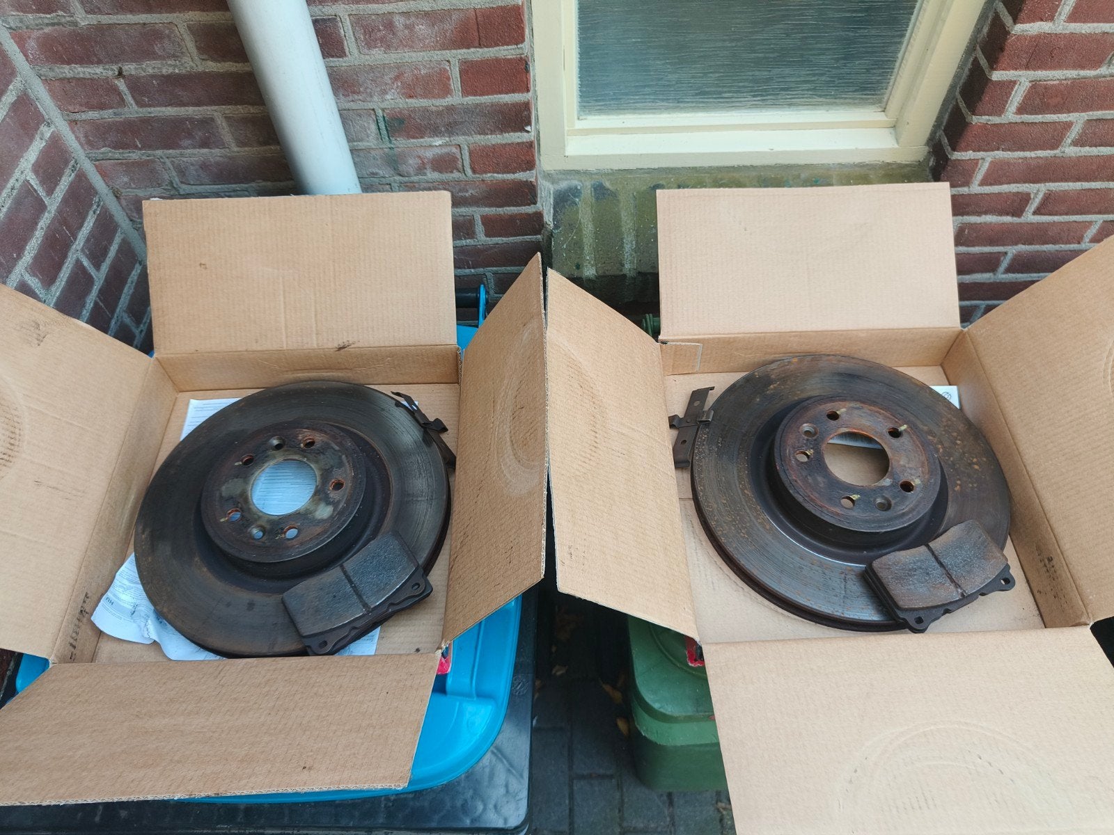 Brembo Remschijven en Remblokken voor Megane 3 RS, Ophalen of Verzenden, Gebruikt, Renault