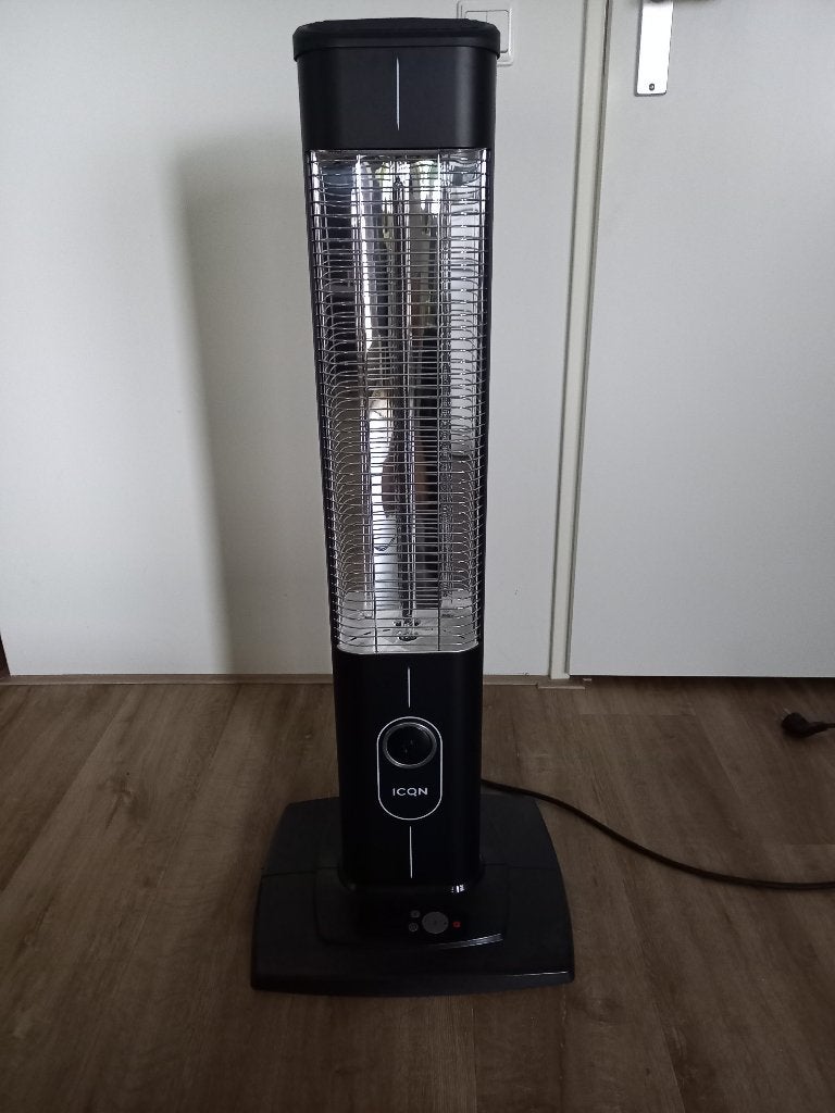 ICQN Infrarood kachel 2300 Watt, Ophalen, Gebruikt, Kachel, Minder dan 60 cm