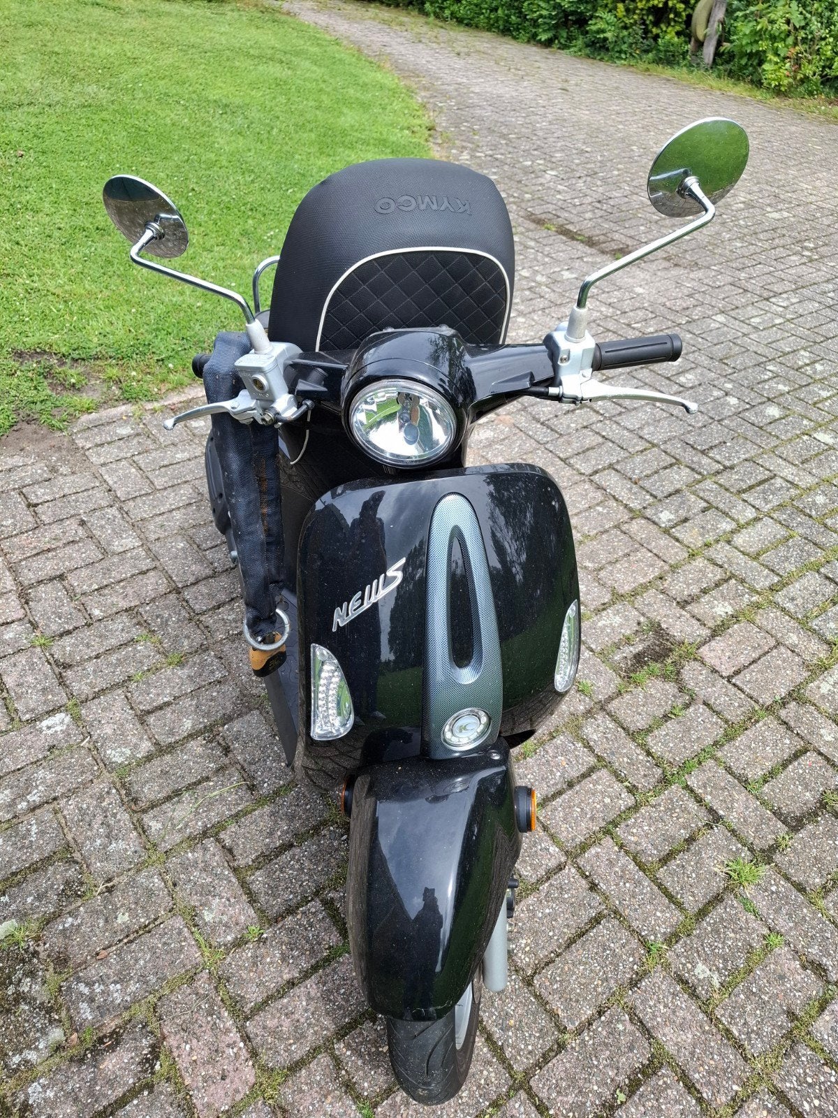 Kymco New Sento 50i - Zwarte Scooter, Fietsen en Brommers, Scooters | Kymco, Ophalen, Benzine, Overige modellen