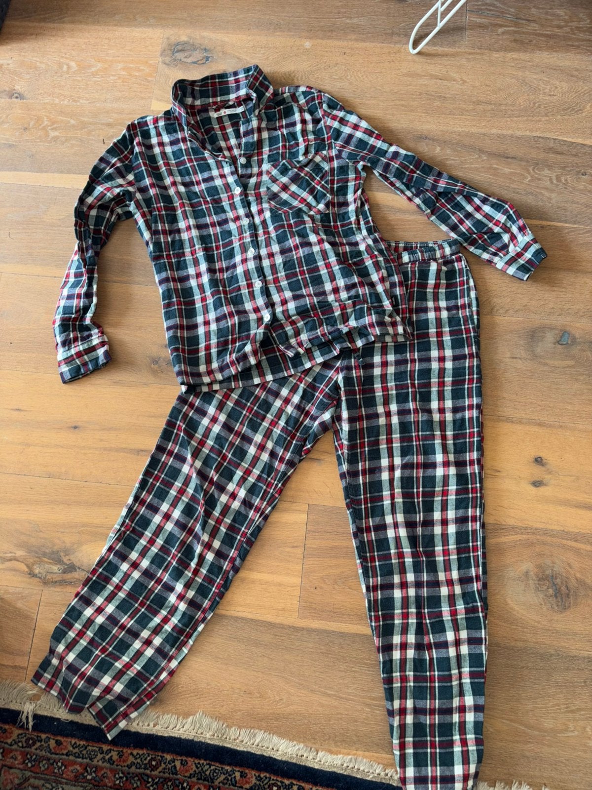 Flanel pyama America Today mt 170, Ophalen of Verzenden, Zo goed als nieuw, Meisje, Nacht- of Onderkleding