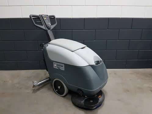 Nilfisk Scrubtec SC400 schrob/-zuig machine, Ophalen of Verzenden, Gebruikt, Dompelpomp