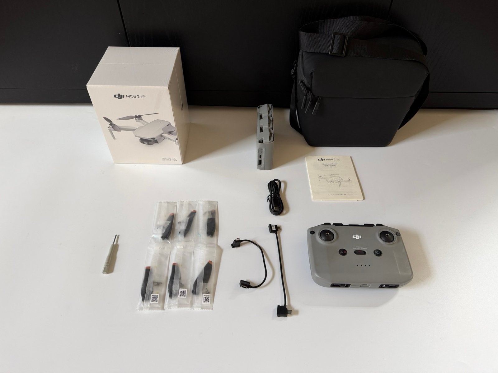 DJI MINI 2 SE Fly More combo met tas - nieuw in doos, Audio, Tv en Foto, Drones, Cameradrone, Nieuw, 1 tot 5 kilometer, Return to Home