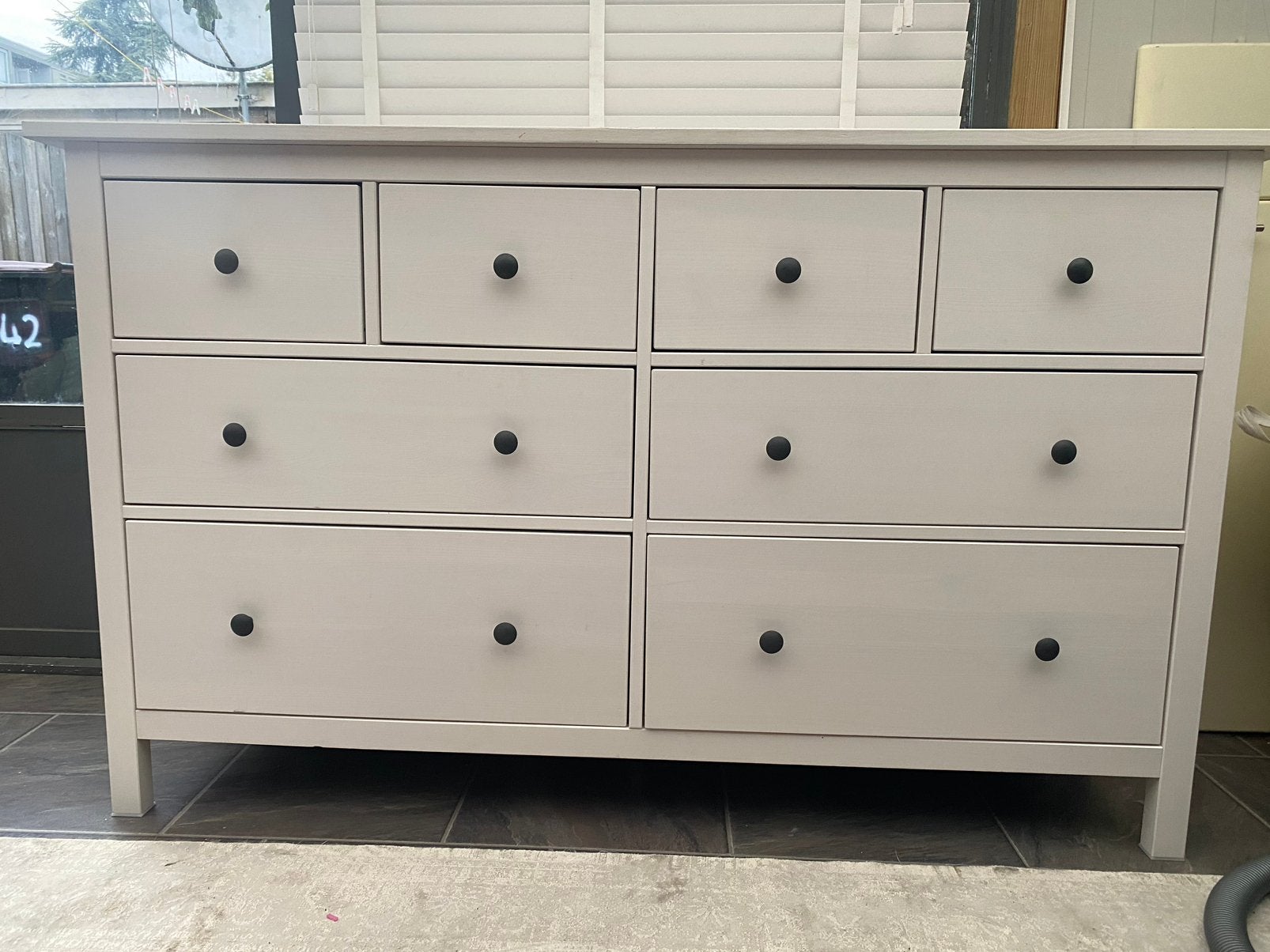 İkea hemnes 8 ladekast, 5 laden of meer, Ophalen of Verzenden, Zo goed als nieuw, Minder dan 100 cm