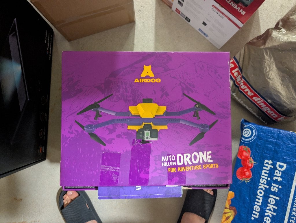 Airdog Action Drone voor onderdelen - Auto-Follow Drone, Ophalen of Verzenden, Niet werkend, Cameradrone