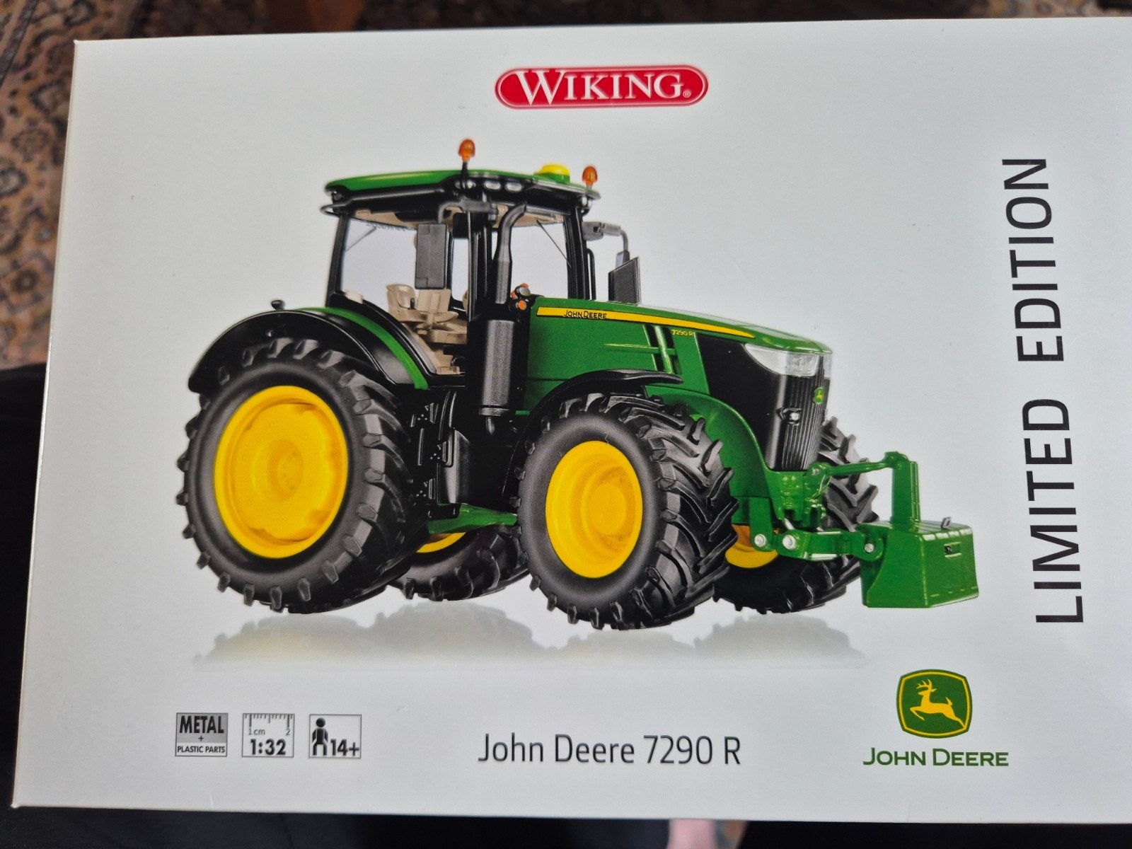 Wiking John Deere 7290 R Limited Edition 1:32, Ophalen of Verzenden
