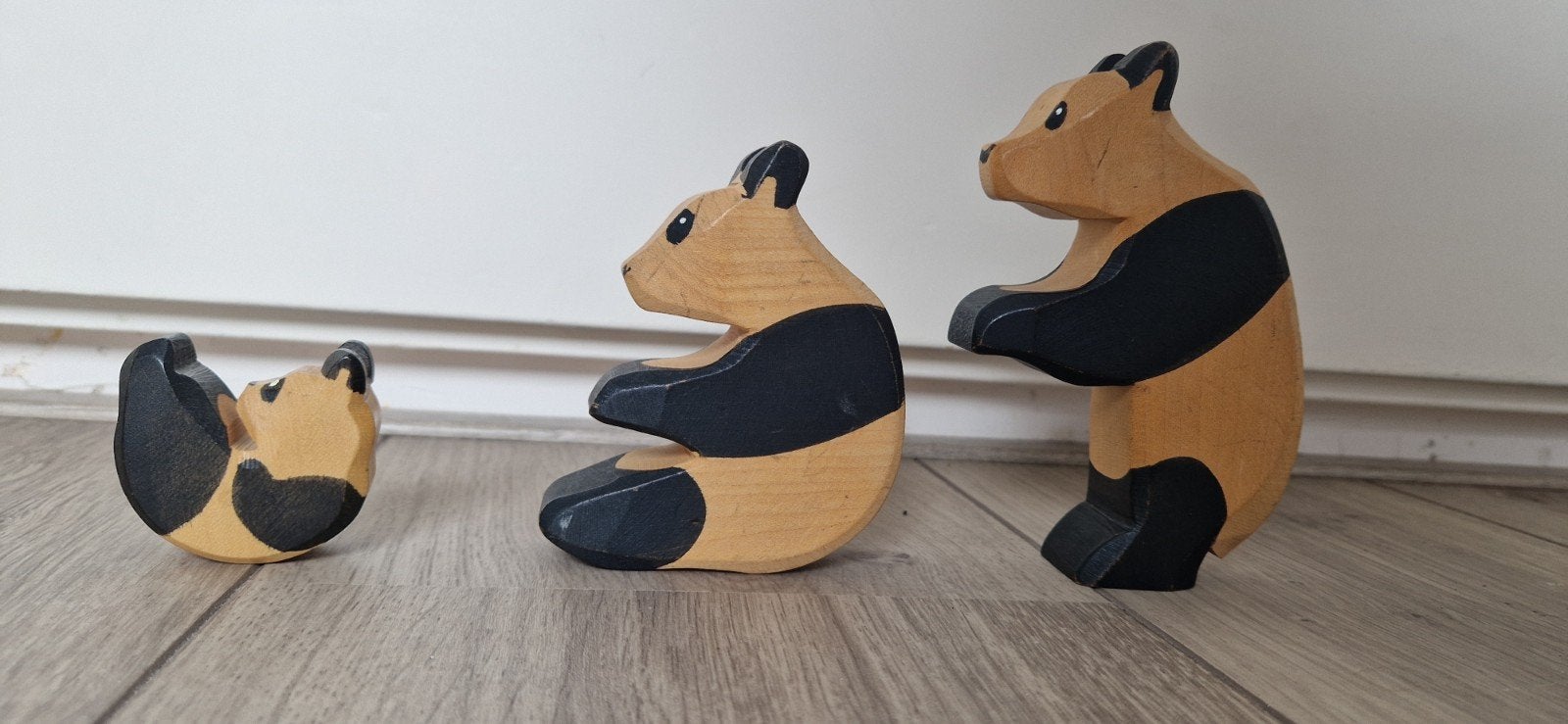 Vintage ostheimer met brandmerk panda groep 3 stuks, Ophalen of Verzenden, Zo goed als nieuw, Overige typen