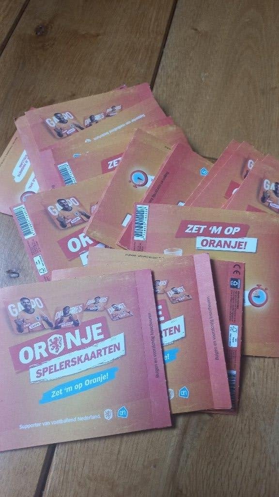 23 AH Oranje spelerskaarten - nieuw, Albert Heijn, Ophalen of Verzenden