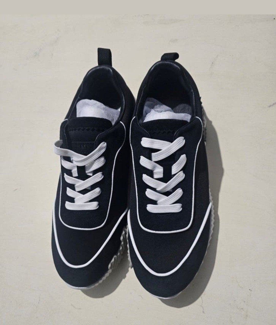 Nieuwe Hermes Sneakers maat 44 Zwart, Zwart, Nieuw, Ophalen of Verzenden, Hermes