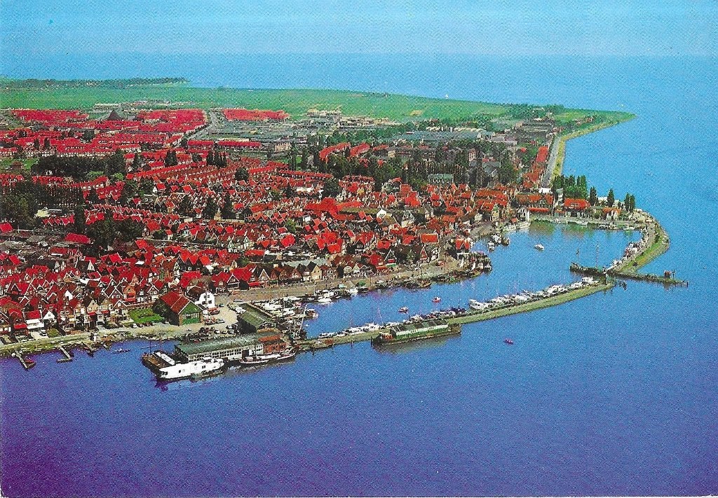 AK Volendam - Panorama, Verzamelen, Verzenden, 1960 tot 1980, Ongelopen, Noord-Holland