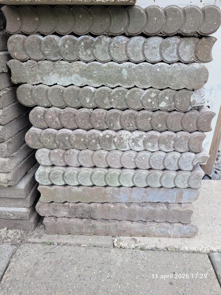 palisade banden, Tuin en Terras, Ophalen, Gebruikt, Overige typen, Minder dan 5 m²