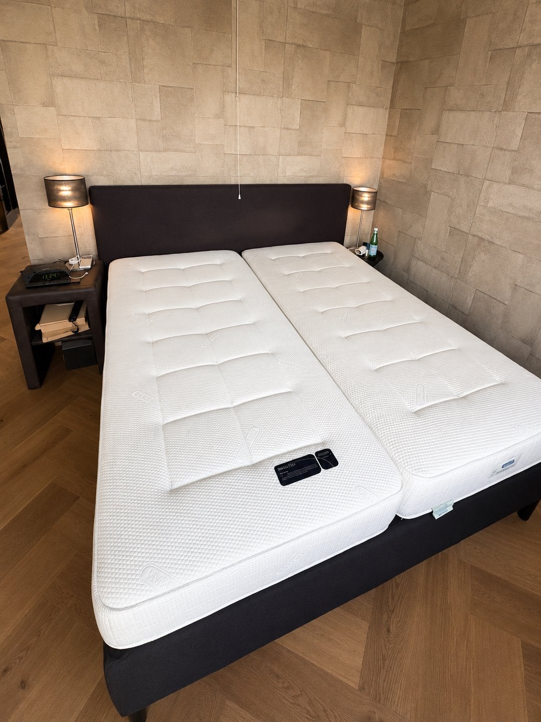 2 Silverline Pullman matrassen (90x200) +  gratis boxspring, 90 cm, Tweepersoons, Ophalen of Verzenden, Zo goed als nieuw