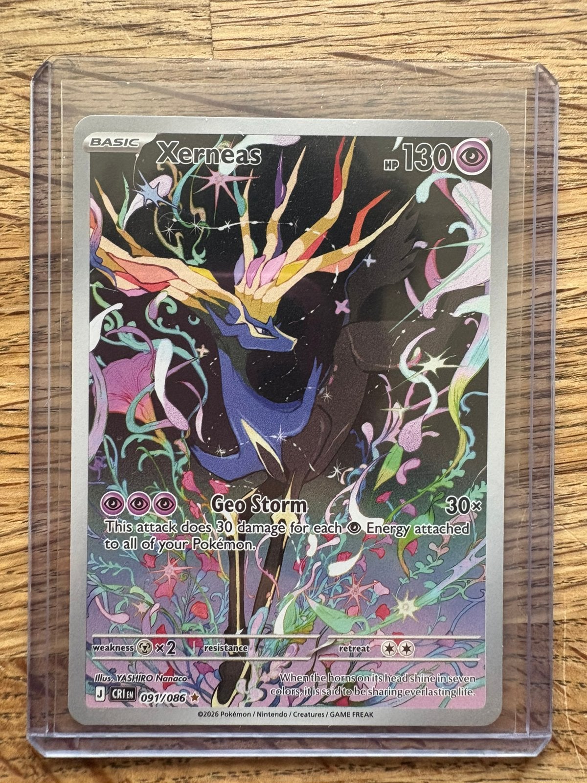 Xerneas 091/086, Ophalen of Verzenden, Nieuw