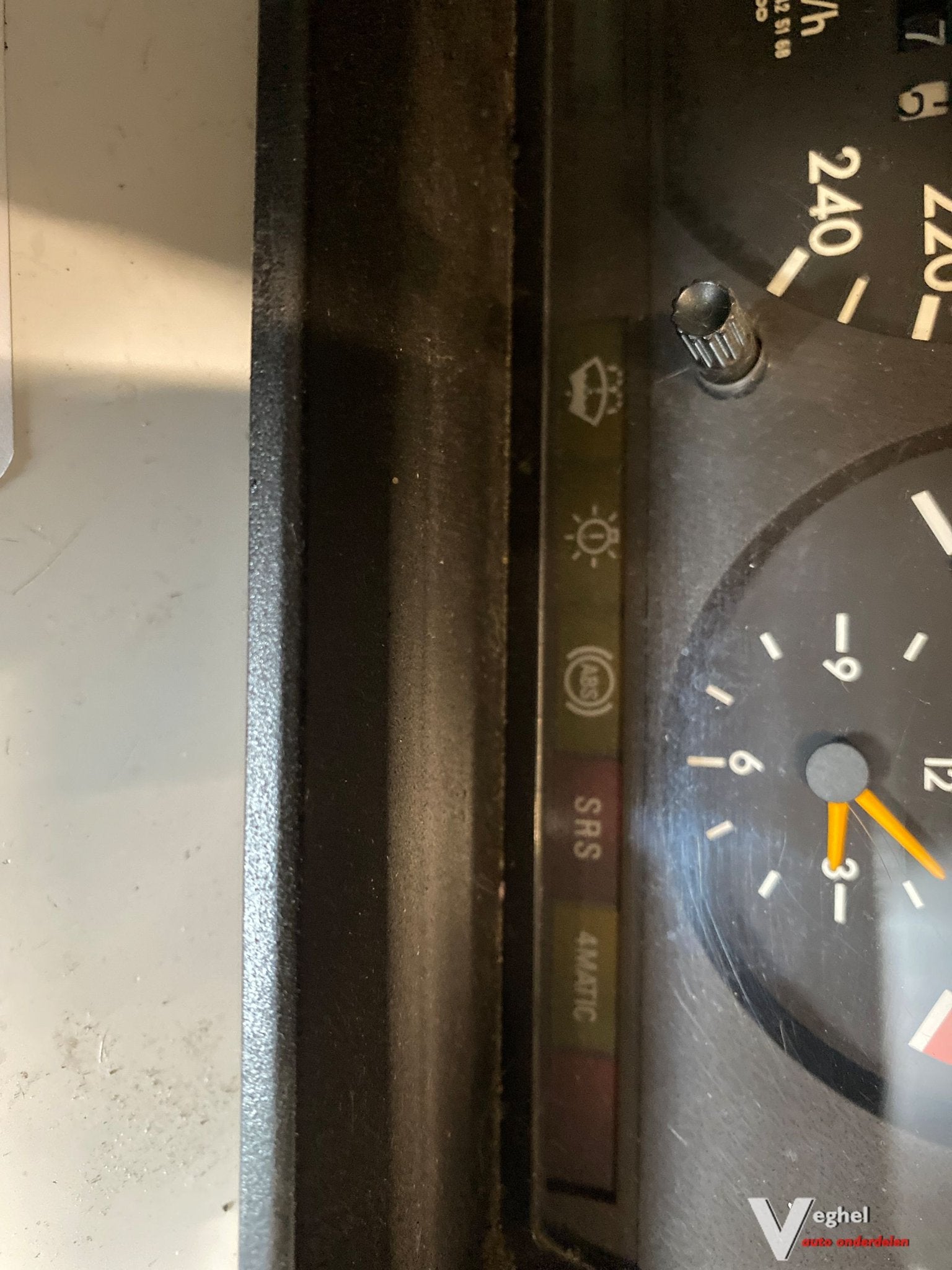 Mercedes W124 3.0 4- matic 1991 Km Tellerklok 124 542 5168, Gebruikt, -, -, Ophalen of Verzenden