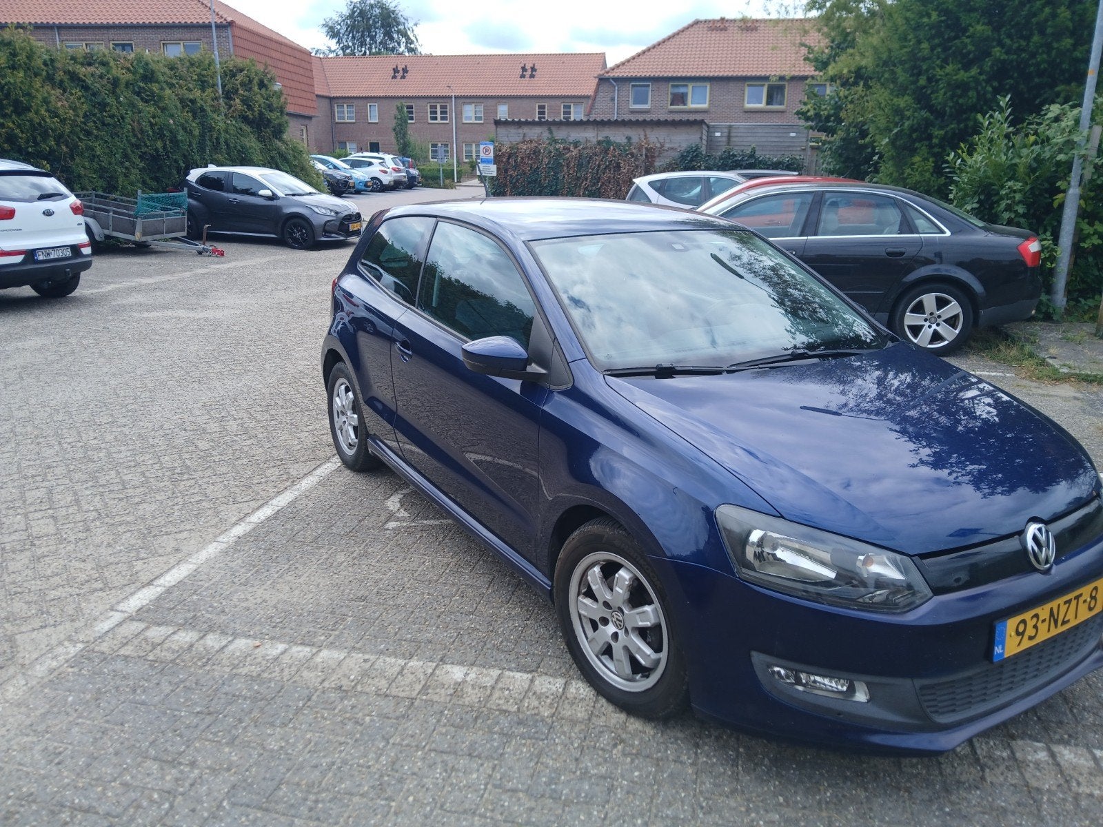 Volkswagen Polo 1.2 TDI 55KW BM 2011 Blauw, Ophalen of Verzenden