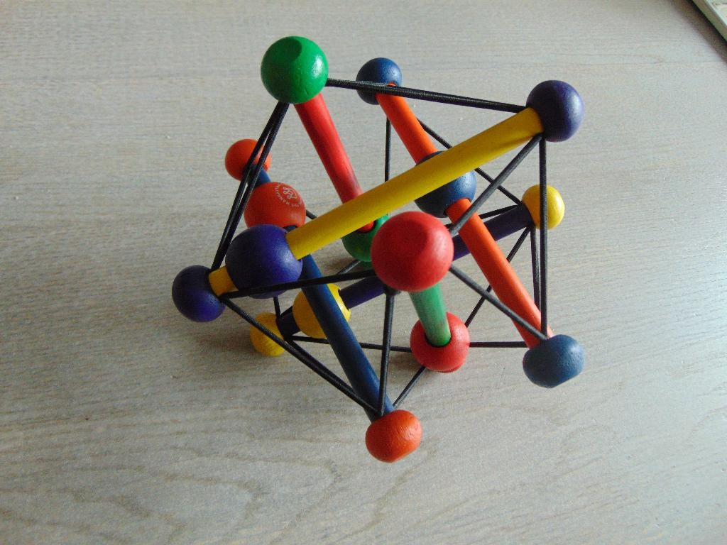 Skwish houten rammelaar - Manhattan Toy Company, Kinderen en Baby's, Speelgoed | Houten speelgoed, Ophalen of Verzenden, Nieuw