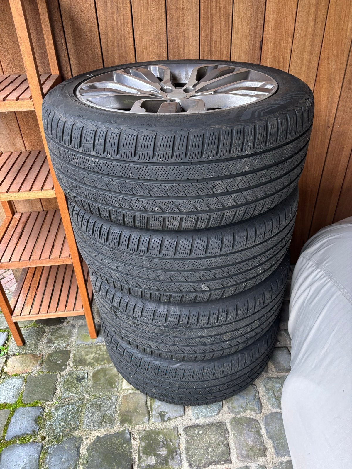Vredestein Quatrac Pro 275/45 R21 110V M+S All Season, Gebruikt, 275 mm, Banden en Velgen, All Season