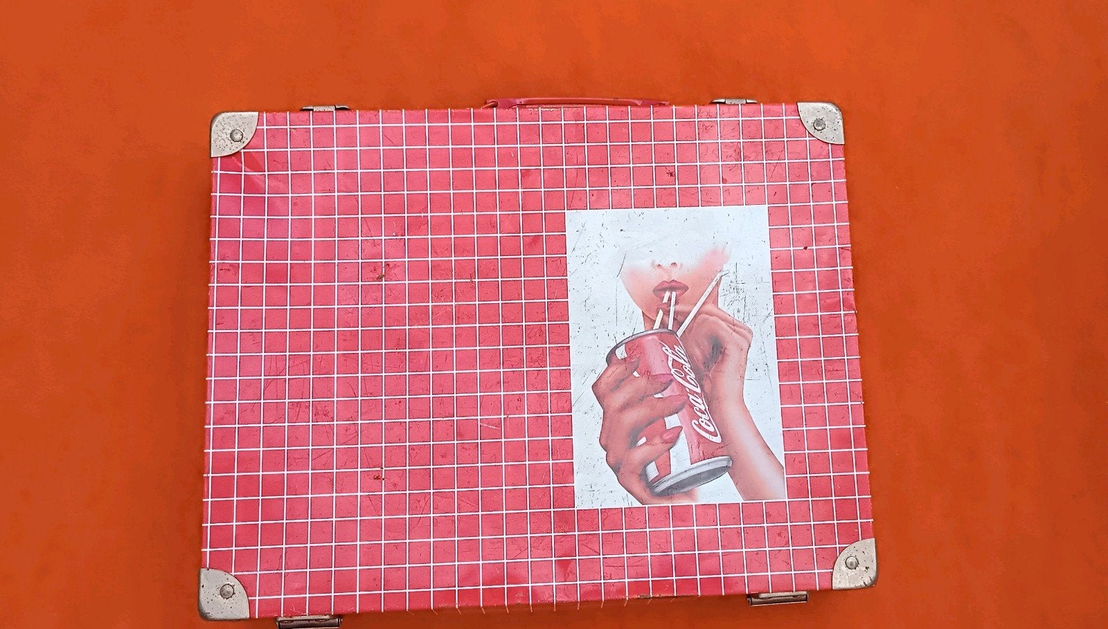 Vintage Coca-Cola Metalen Koffertje / Koffer – Jaren '80/'90, Ophalen of Verzenden, Gebruikt
