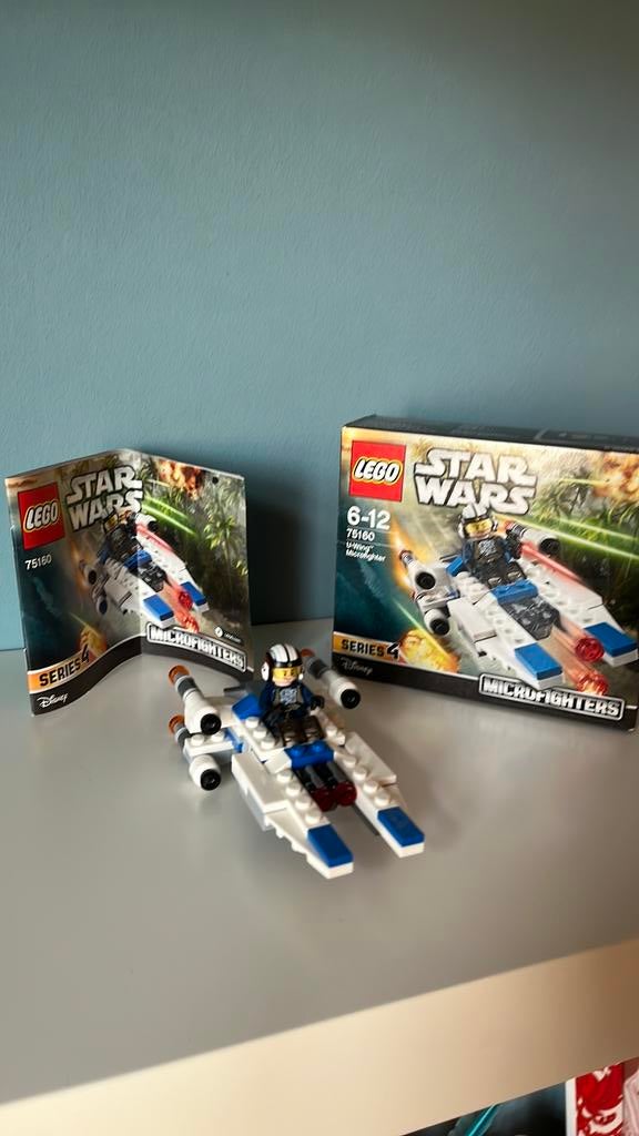 Lego star wars 75160 U-Wing microfighter, Kinderen en Baby's, Speelgoed | Duplo en Lego, Gebruikt, Lego, Complete set, Inclusief doos