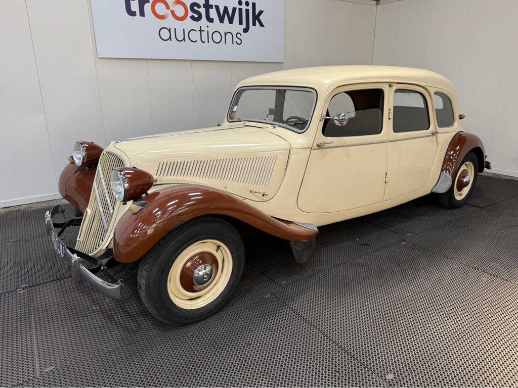 Citroen - Traction - Familiale - 11D - Oldtimer - 1954, Overige carrosserieën, Citroën, Blauw, Bedrijf