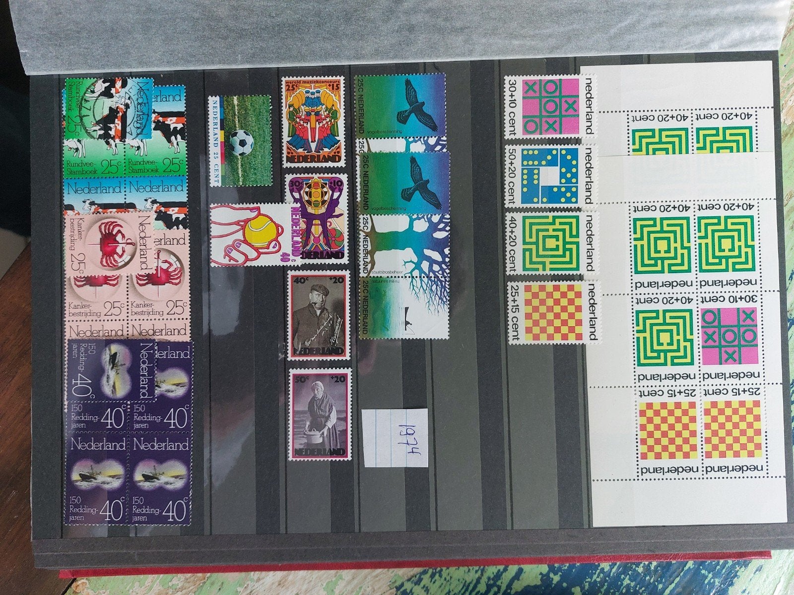 Nederland 1974, NVPH 1043 tm 1063., Postzegels en Munten, Ophalen of Verzenden