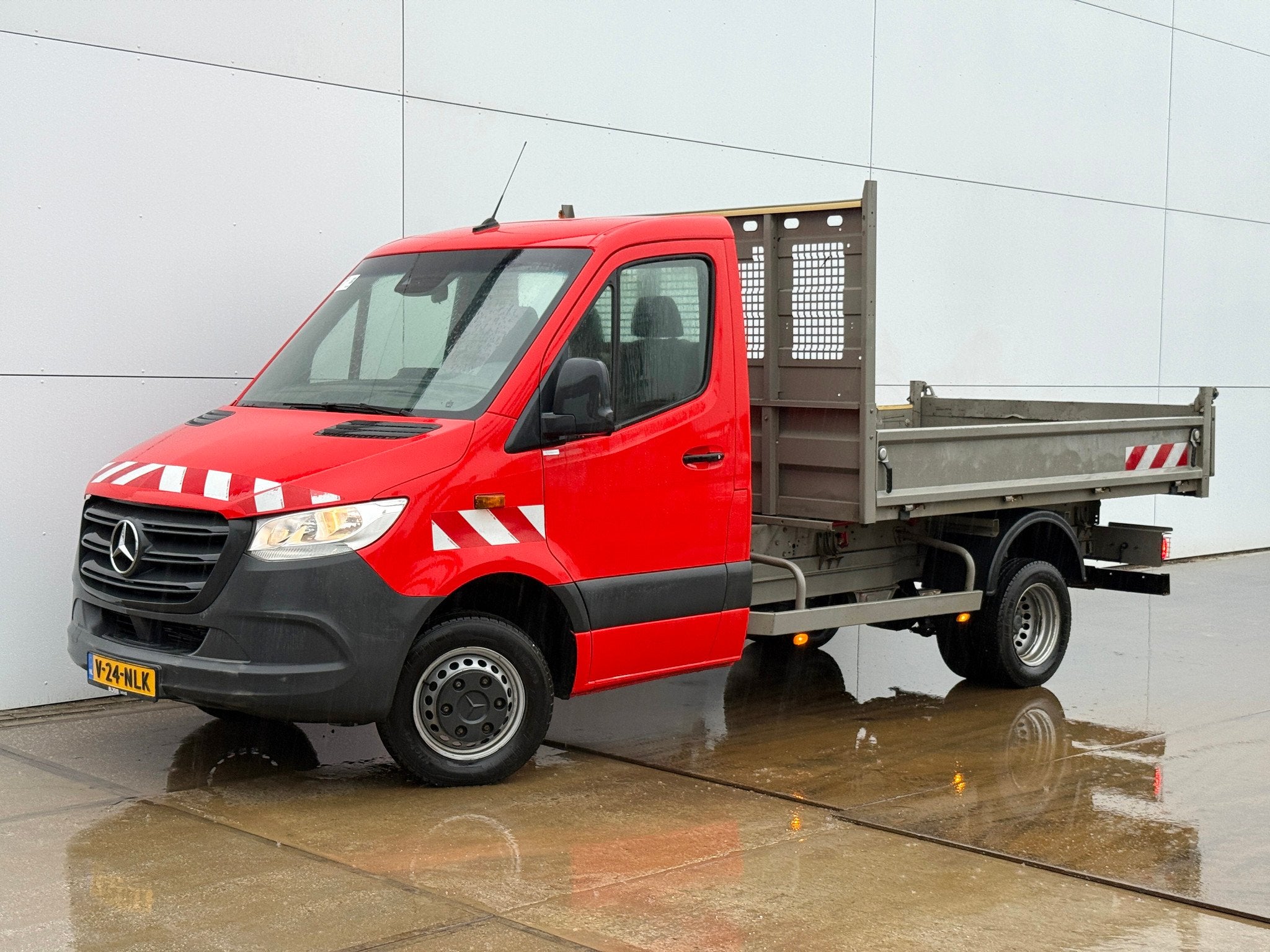 Kipper Dubbellucht 3.5t Trekhaak Climate Control Cruise Cont, Auto's, 2680 kg, Achterwielaandrijving, Euro 6, 4 cilinders
