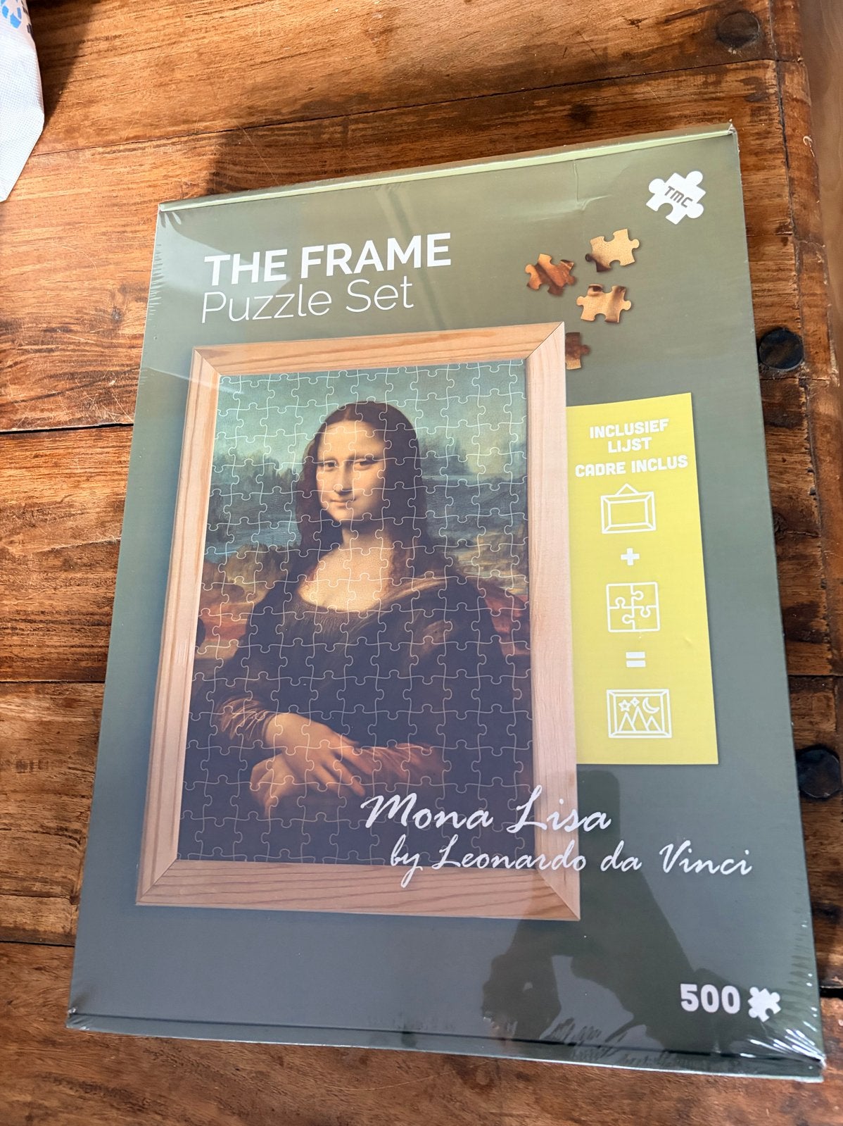 SALE: Mona Lisa Legpuzzels met Lijst - The Frame Puzzle Set, Ophalen, 500 t/m 1500 stukjes, Nieuw, Legpuzzel