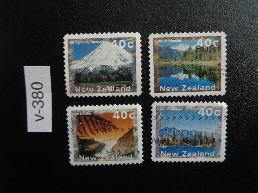 nieuw zeeland - landschappen 1996 (v-380), Ophalen of Verzenden, Gestempeld