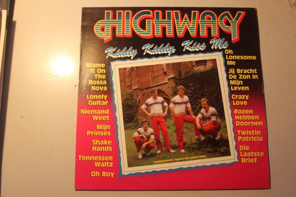 501m - lp - highway - kiddy kiddy kiss me, Ophalen of Verzenden, Gebruikt, 12 inch