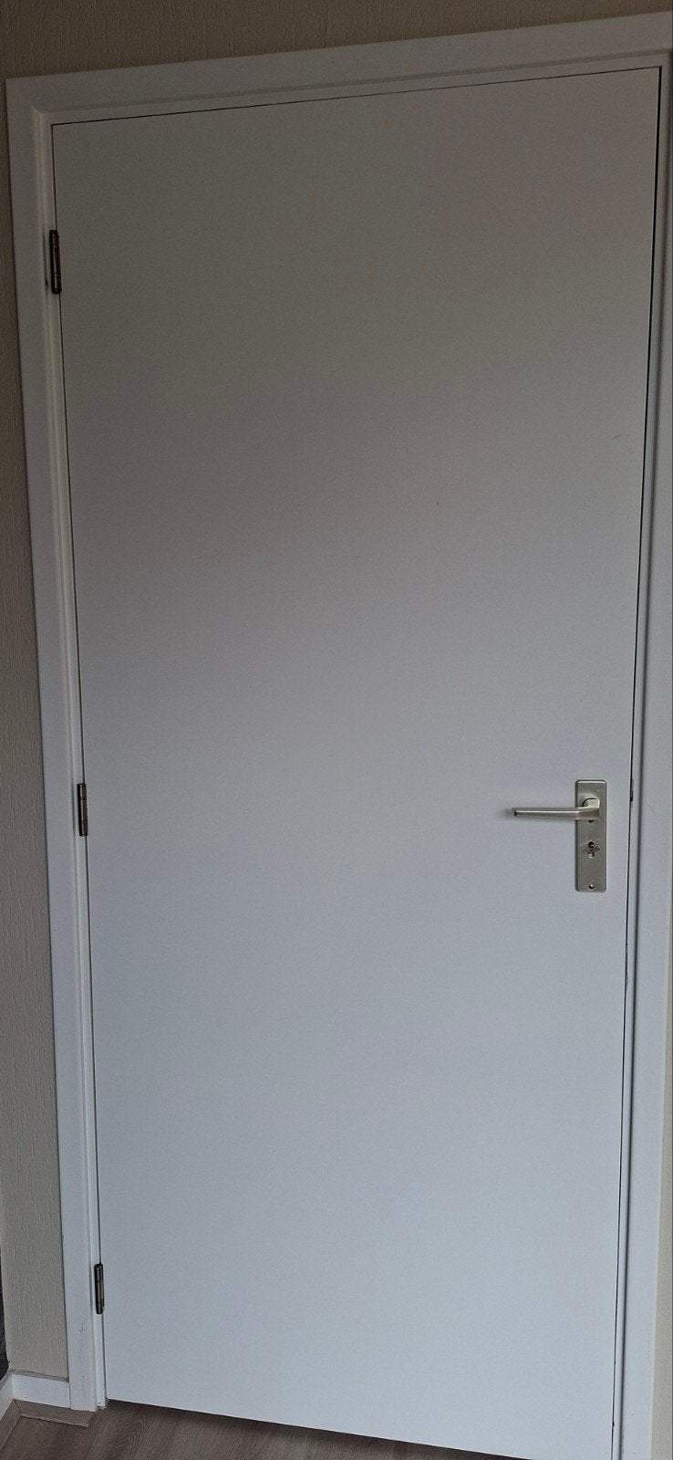 Gratis af te halen: 6 witte stompe binnendeuren, Ophalen, Gebruikt, Binnendeur, 200 tot 215 cm