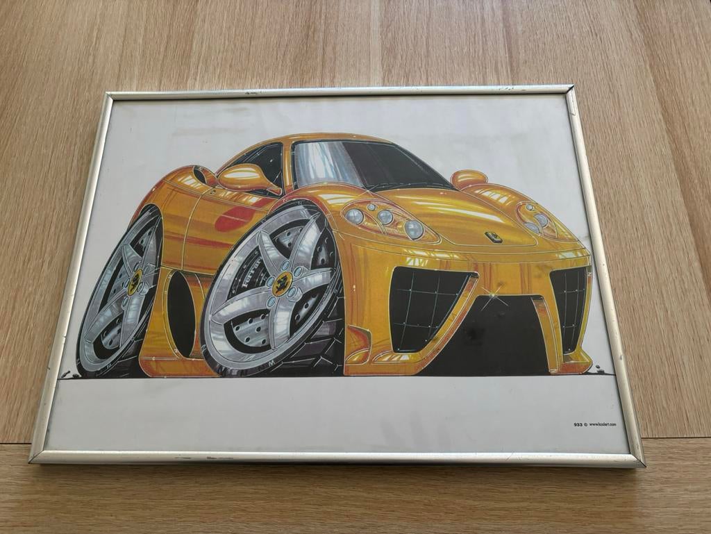 Ferrari tekening (art), Ophalen of Verzenden