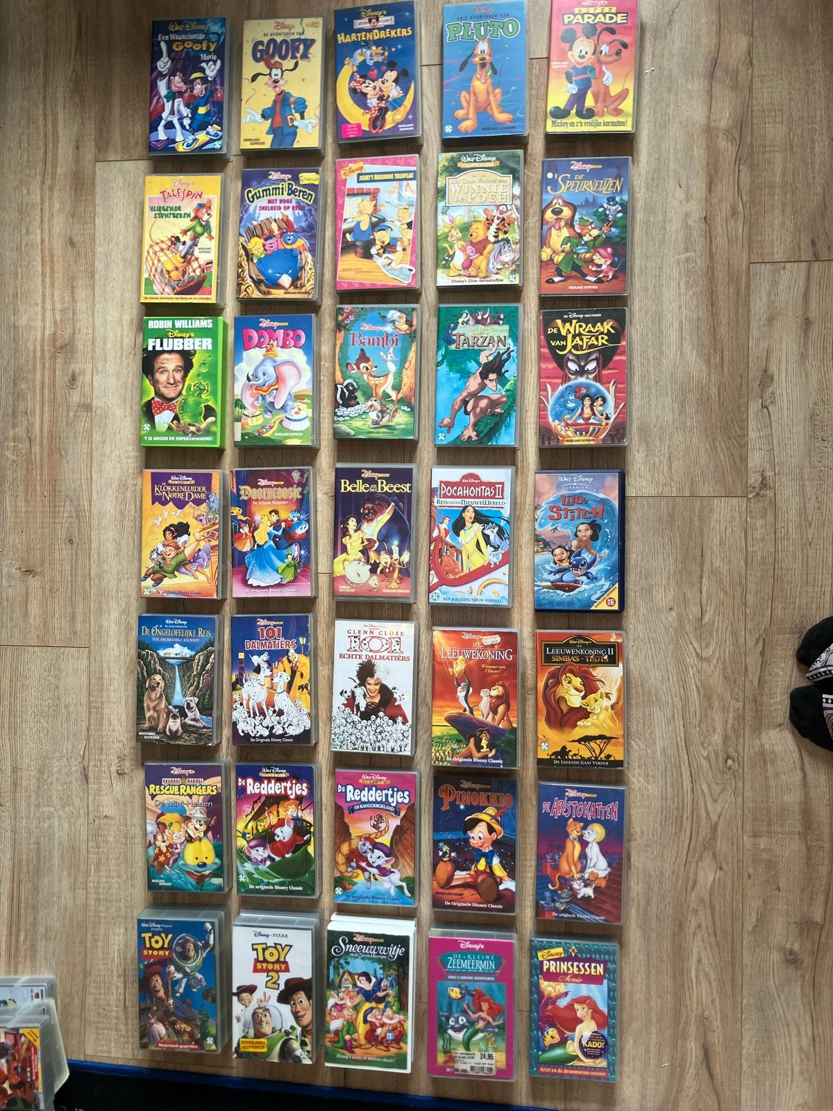 Walt Disney video banden VSH videobanden, Ophalen of Verzenden, Nieuw, Beeldje of Figuurtje