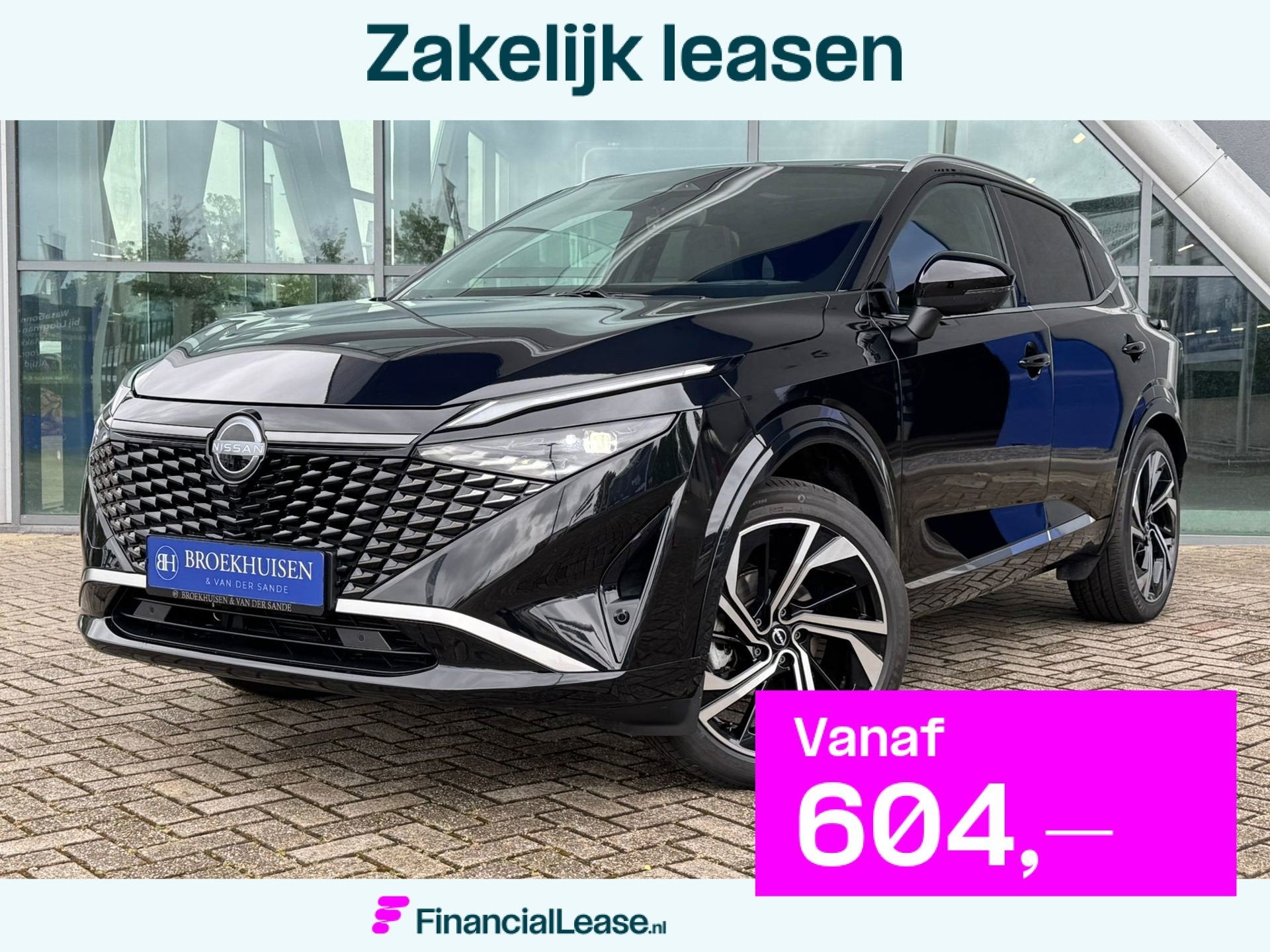 Nissan Qashqai 1.3 MHEV Xtronic Tekna Plus 158pk Massage sto, Dealer onderhouden, Zwart, 4 cilinders, Zwart