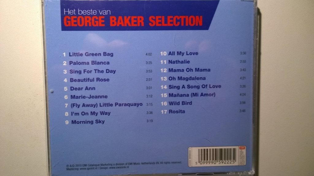 George Baker Selection - Het Beste Van George Baker Selectio, Ophalen of Verzenden, Zo goed als nieuw, Pop, Album